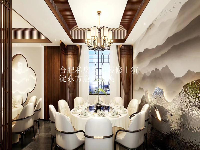 合肥私房菜馆装修设计｜沉淀东方意韵的美