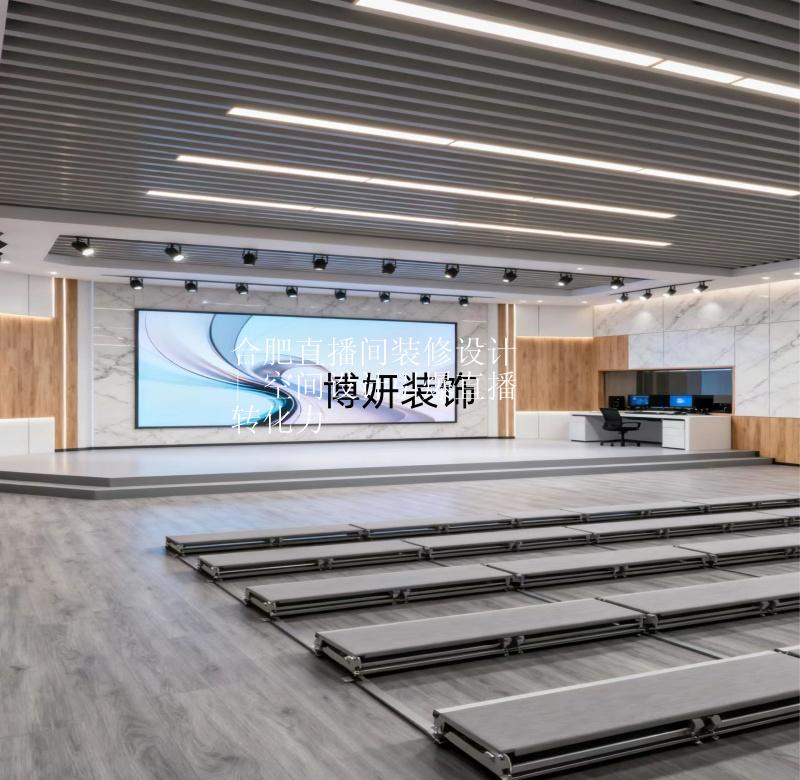 合肥直播间装修设计 | 空间设计引爆直播转化力