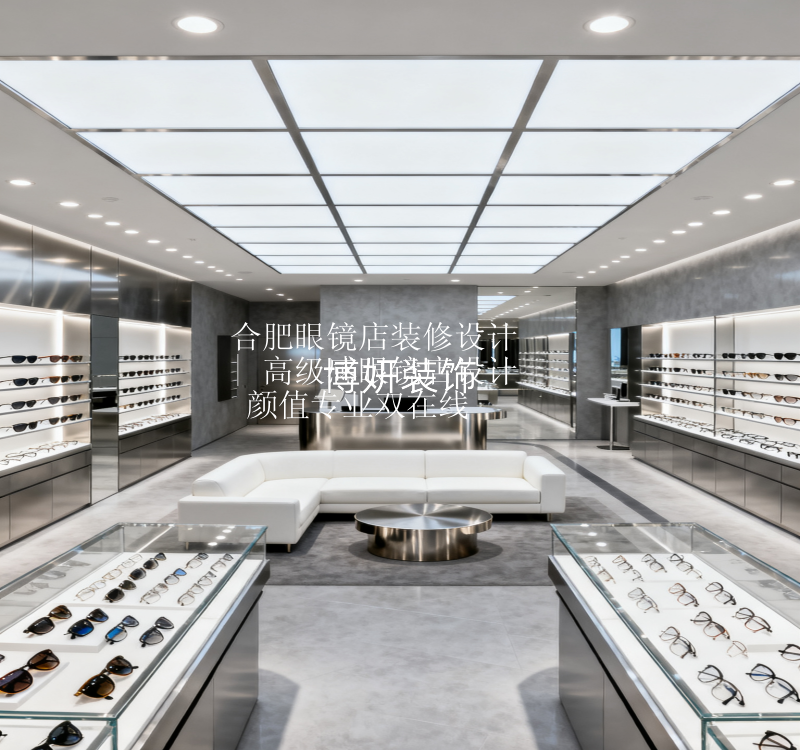合肥眼镜店装修设计 | 高级感眼镜店设计 颜值专业双在线