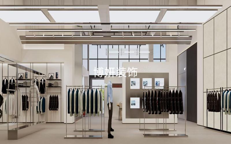 合肥服装展厅装修设计 | 极简主义，重构高端男装展厅新秩序
