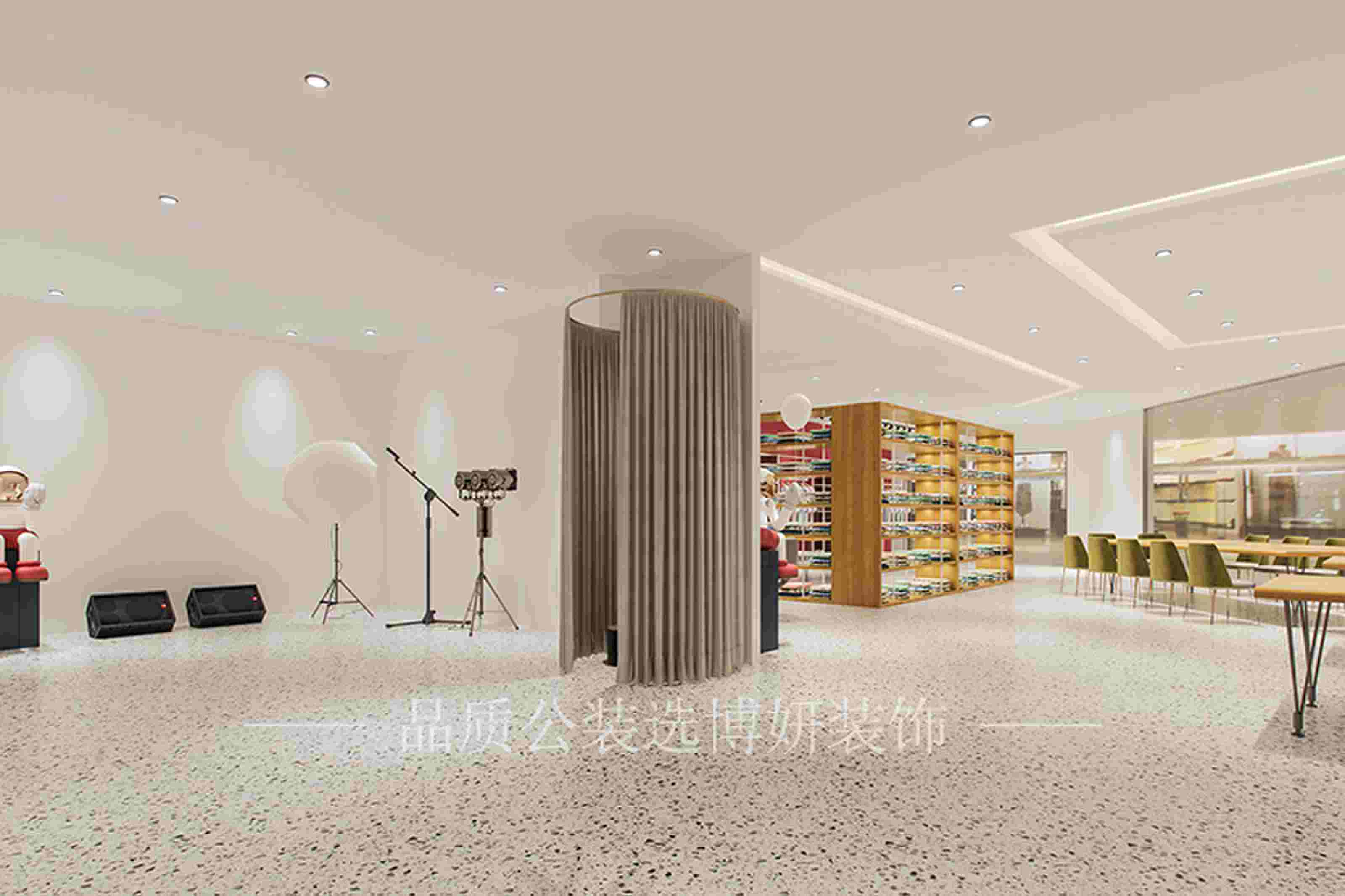 合肥手作店装修效果图,手作店装修设计,合肥手作店设计